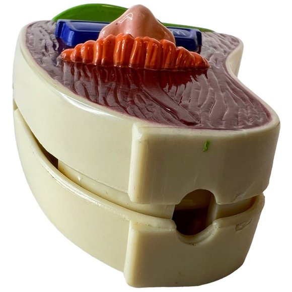 6 McDonald’s Happy Meal Toy Food Fundamentals Changeable Set Milk Apple Steak - Picture 16 of 16